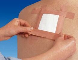 Terapeitiskā plākstera lietošana muguras sāpēm